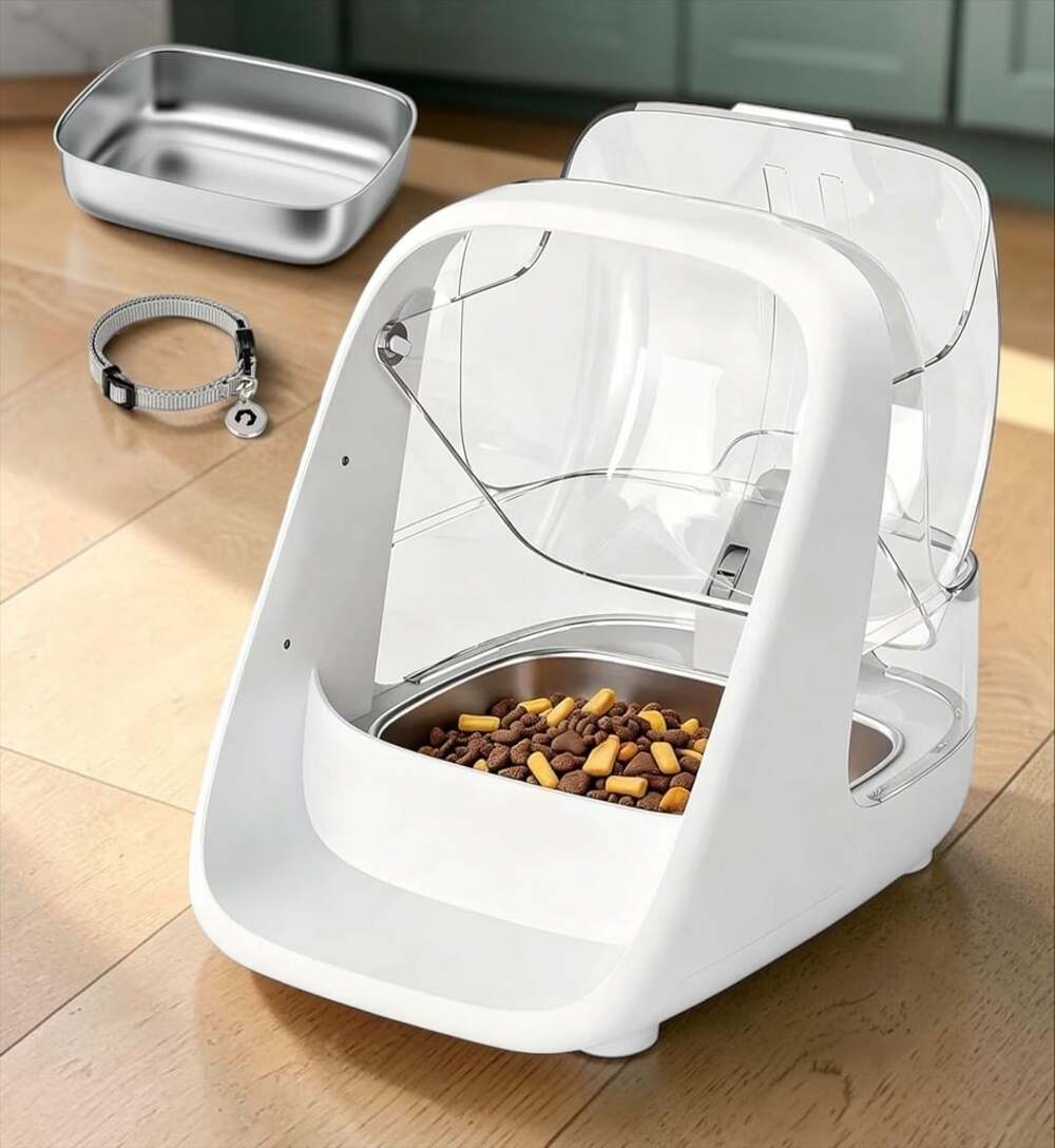 ePawden Smart Pet Chip Feeder Automatic Cat Dog Bowl New in Box